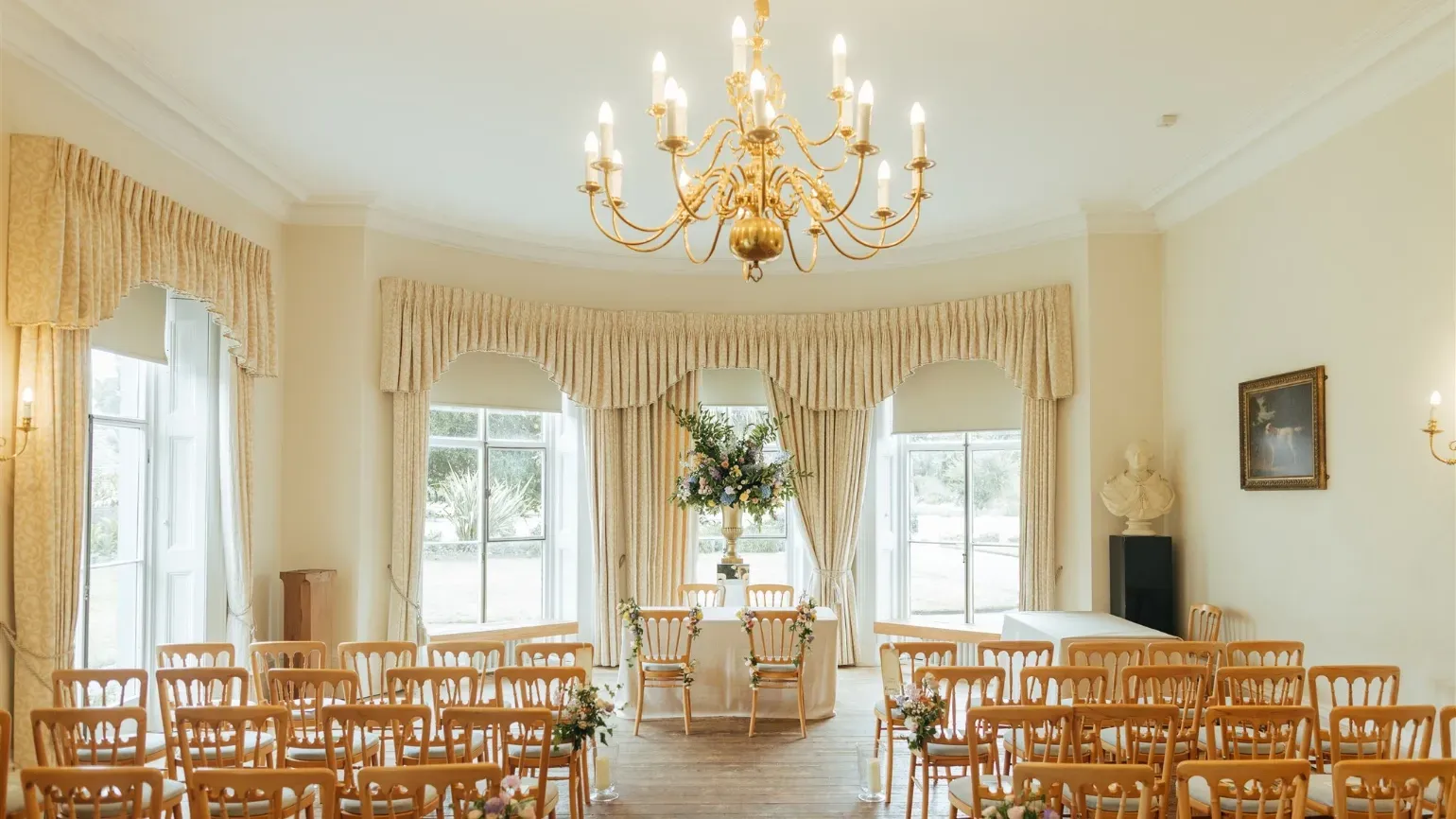 Wedding Ceremony at Cambridge Cottage