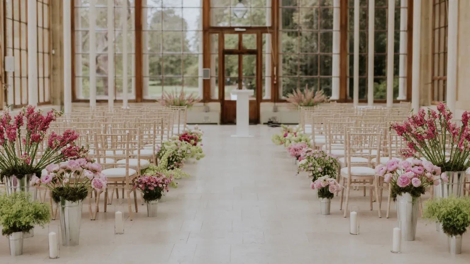 Nash Conservatory Wedding Ceremony