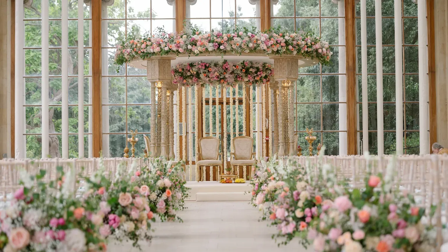Mandap Ceremony in the Nash Conservatory