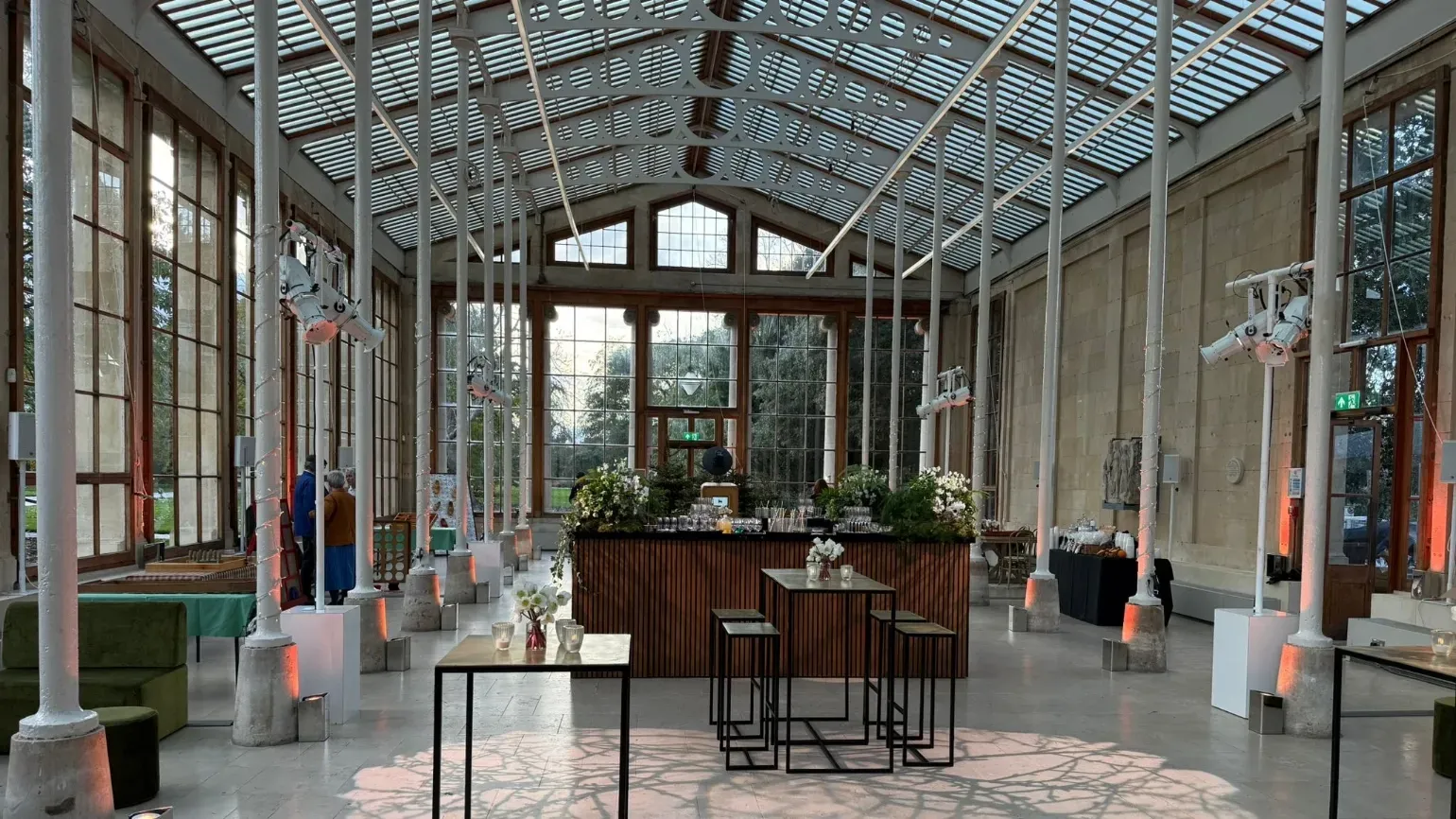 Nash Conservatory standing reception