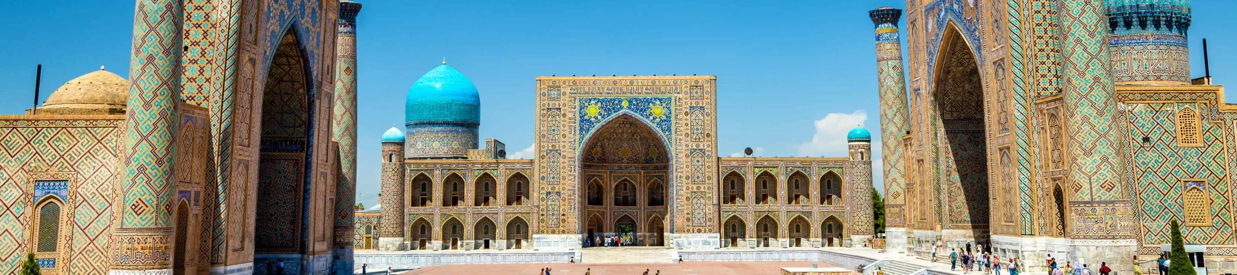 Registan Square in Samarkand, Uzbekistan 