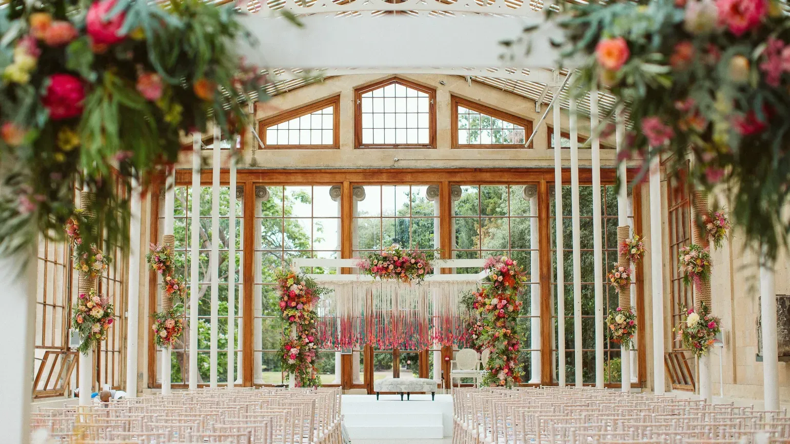 The Nash Conservatory, Asian wedding