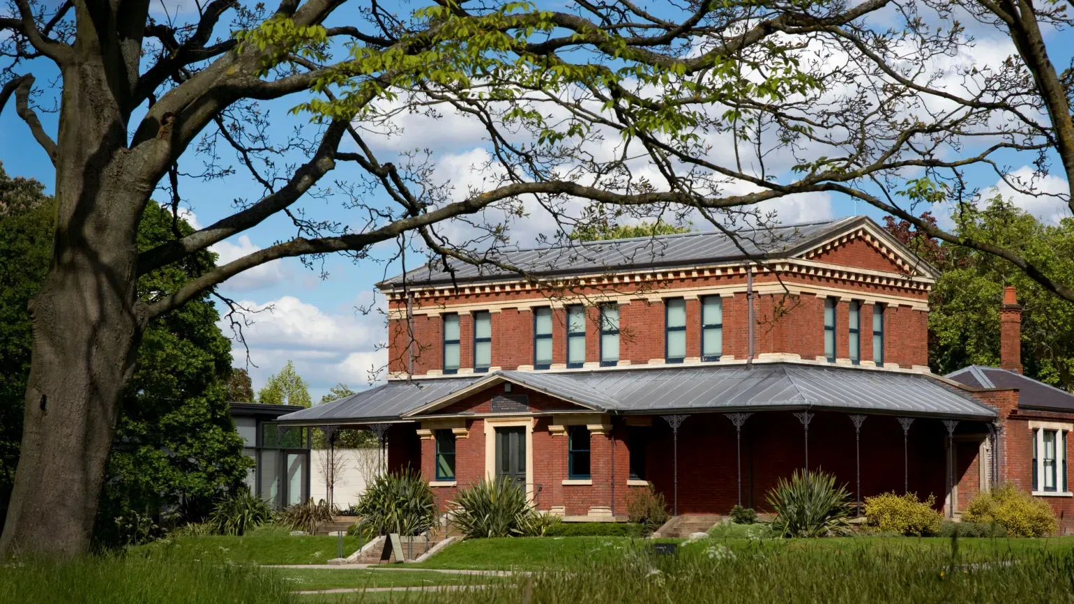 Exterior of the Marianne North Gallery at Kew