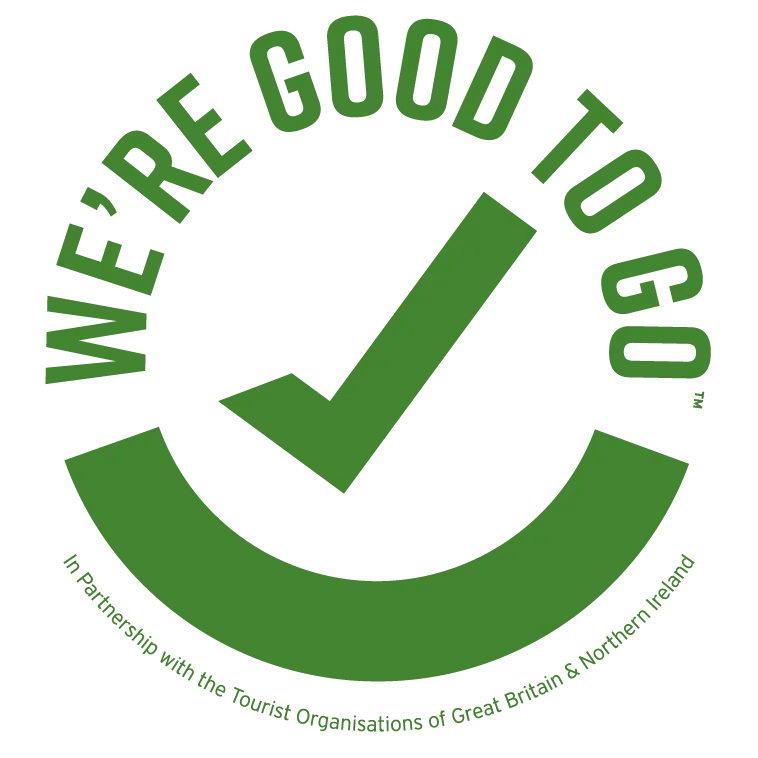 We're good to go - In partnership with the tourist organisations of Great Britain and Northern Ireland