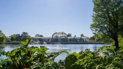 Palm House across the Palm House Pond